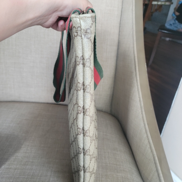 Authentic Gucci vintage GG canvas tote bag 003.261.1102 (D21) - Picture 5 of 13